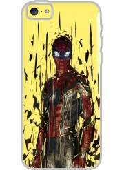 Coque Iphone 5C Transparente Spiderman Poly