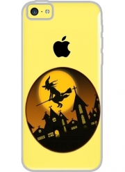 Coque Iphone 5C Transparente Spooky Halloween 2