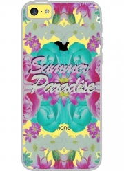 Coque Iphone 5C Transparente summer paradise