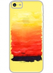 Coque Iphone 5C Transparente Sunset