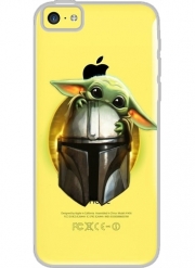Coque Iphone 5C Transparente The Child Baby Yoda