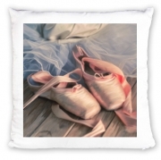 Coussin Painting ballet shoes and jersey