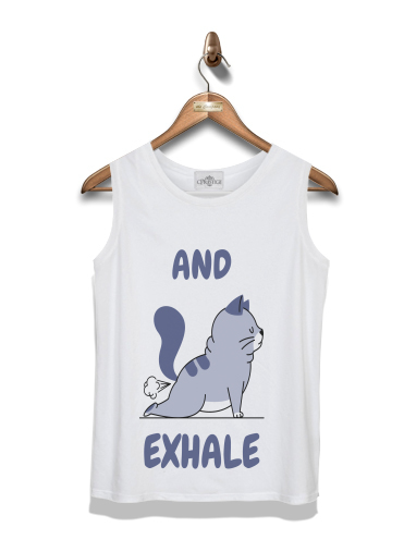 Débardeur Enfant Cat Yoga Exhale