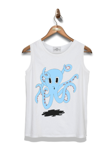Débardeur Enfant octopus Blue cartoon