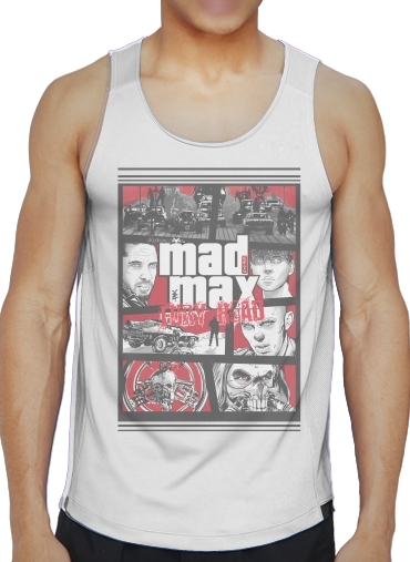 Débardeur Homme Mashup GTA Mad Max Fury Road