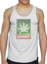 Débardeur Homme Weed Cannabis Disobey