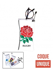 étui à lunettes Rose Flower Rugby England