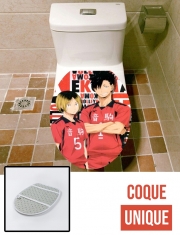 Housse de toilette - Décoration abattant wc Haikyuu Nekoma