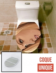 Housse de toilette - Décoration abattant wc Abigaile