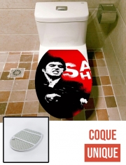 Housse de toilette - Décoration abattant wc Al Pacino Say hello to my friend