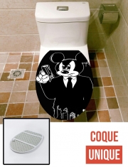Housse de toilette - Décoration abattant wc American Gangster