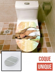 Housse de toilette - Décoration abattant wc anaconda minaj gta