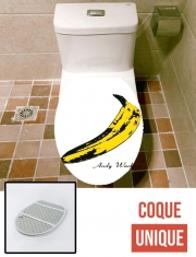 Housse de toilette - Décoration abattant wc Andy Warhol Banana
