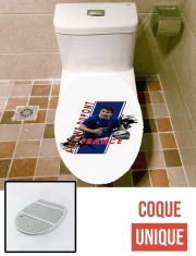 Housse de toilette - Décoration abattant wc Antoine Dupont