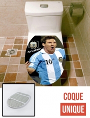 Housse de toilette - Décoration abattant wc Argentina Foot 2014
