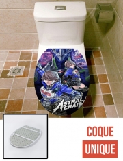 Housse de toilette - Décoration abattant wc Astral Chain