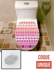 Housse de toilette - Décoration abattant wc Aztec Summer Breeze