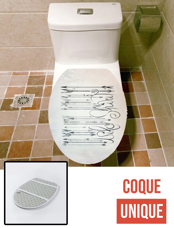 Housse de toilette - Décoration abattant wc Barcode Wild Spirit