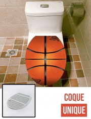Housse de toilette - Décoration abattant wc BasketBall 