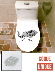 Housse de toilette - Décoration abattant wc BE WISE