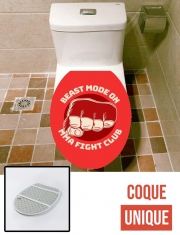 Housse de toilette - Décoration abattant wc Beast MMA Fight Club