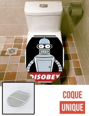 Housse de toilette - Décoration abattant wc Bender Disobey