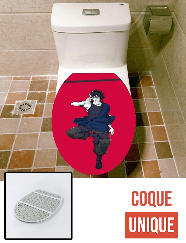 Housse de toilette - Décoration abattant wc Benimaru Shinmon