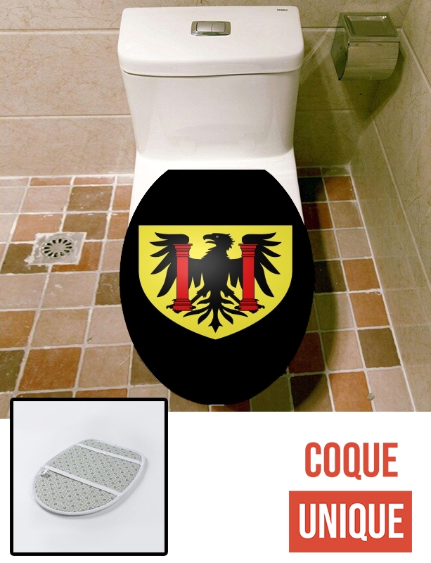 Housse de toilette - Décoration abattant wc Besançon