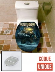 Housse de toilette - Décoration abattant wc Big Daddy x Rosie Bioshock Art