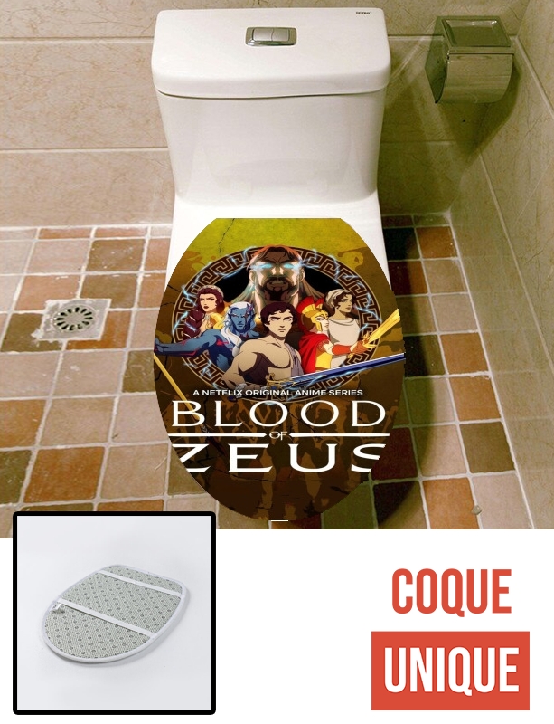 Housse de toilette - Décoration abattant wc Blood Of Zeus