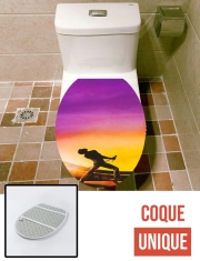 Housse de toilette - Décoration abattant wc bohemian rhapsody