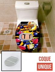 Housse de toilette - Décoration abattant wc Boomberman Art