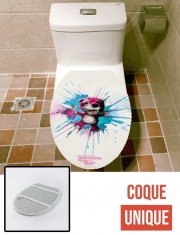 Housse de toilette - Décoration abattant wc Breaking Bear
