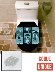 Housse de toilette - Décoration abattant wc Breaking Pop