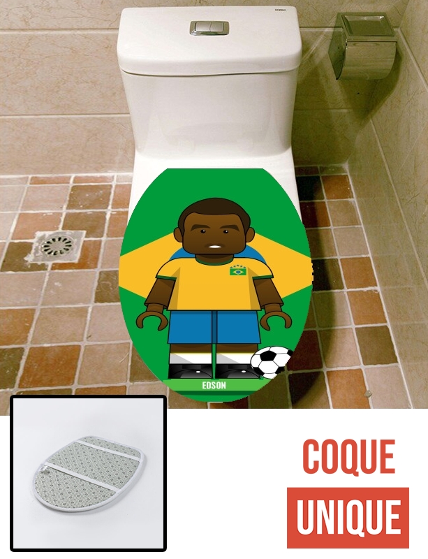 Housse de toilette - Décoration abattant wc Bricks Collection: Brasil Edson