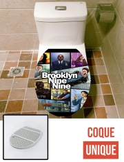 Housse de toilette - Décoration abattant wc Brooklyn Nine nine Gta Mashup