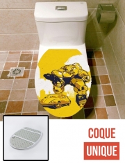 Housse de toilette - Décoration abattant wc bumblebee The beetle