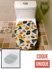 Housse de toilette - Décoration abattant wc Butterflies I