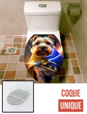 Housse de toilette - Décoration abattant wc Cairn terrier