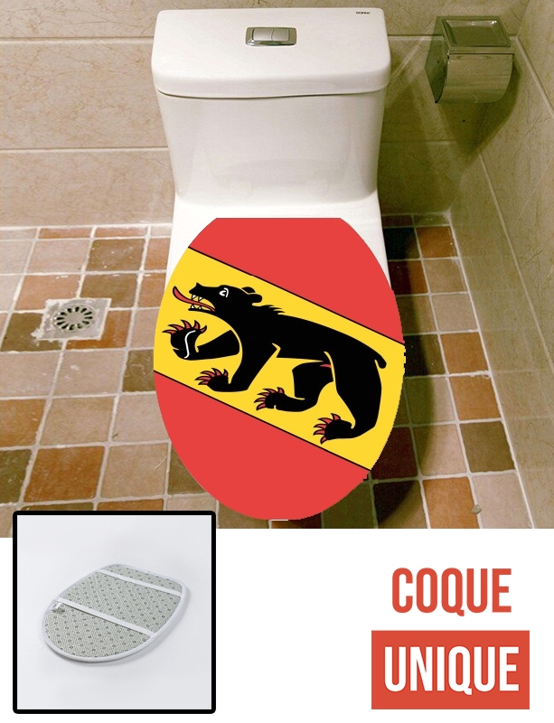 Housse de toilette - Décoration abattant wc Canton de Berne