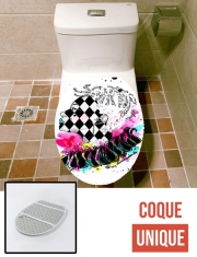 Housse de toilette - Décoration abattant wc Clown
