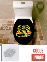 Housse de toilette - Décoration abattant wc Cobra Kai