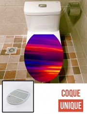 Housse de toilette - Décoration abattant wc Colorful Plastic