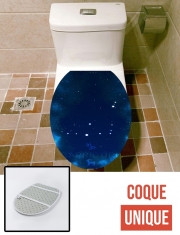 Housse de toilette - Décoration abattant wc Constellations of the Zodiac: Capricorn