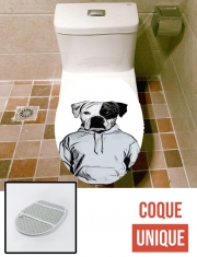 Housse de toilette - Décoration abattant wc Cool Dog