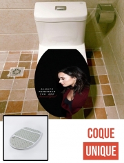 Housse de toilette - Décoration abattant wc Demi Lovato Always remember you are beautiful