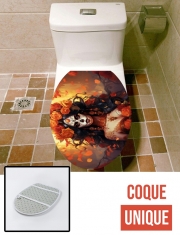 Housse de toilette - Décoration abattant wc Dia De Los Muertos V4