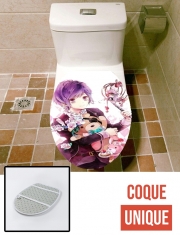 Housse de toilette - Décoration abattant wc diabolik lovers kanato fanart