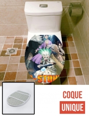 Housse de toilette - Décoration abattant wc Dr Stone Season2