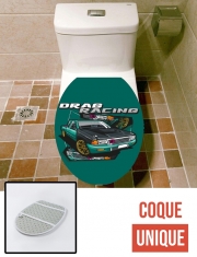 Housse de toilette - Décoration abattant wc Drag Racing Car